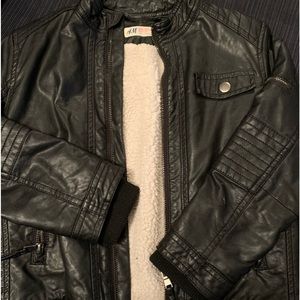 H&M Kids faux leather jacket